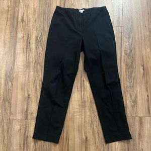 J Jill Women’s‎ Pants Black Size 6 Elastic Waist Mid Rise Soft Comfortable